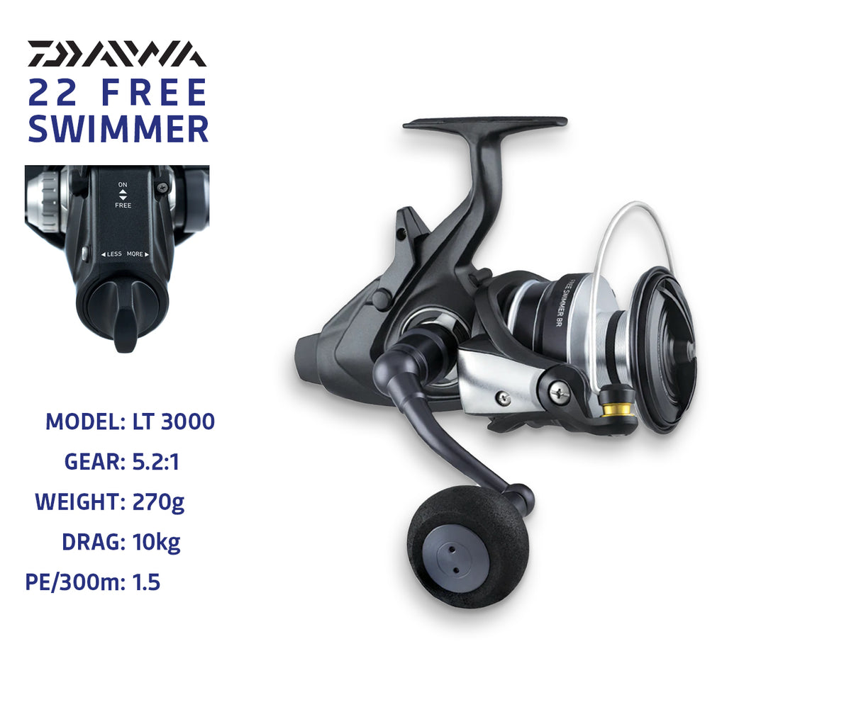 Daiwa 22 Free Swimmer BR Reel