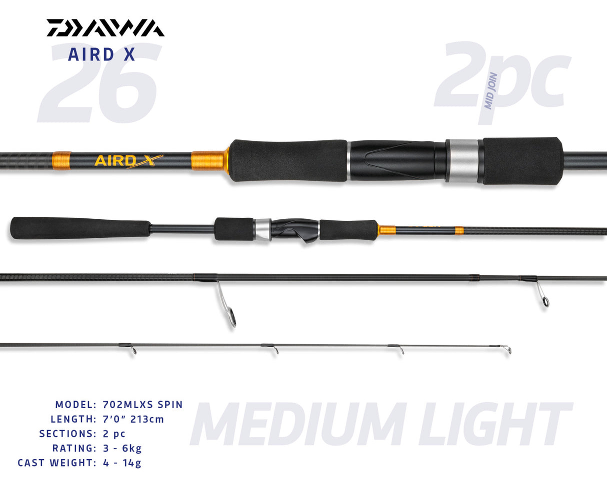 Daiwa 26 Aird Rods