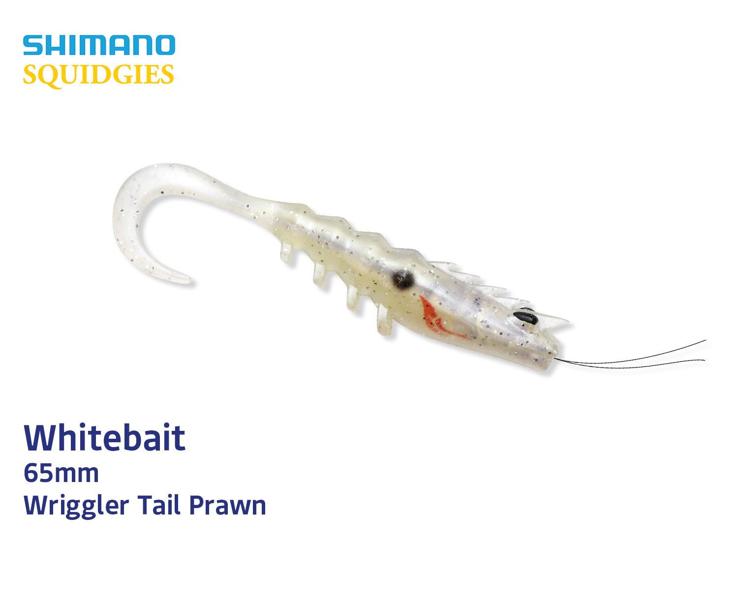 Squidgies Prawn Wriggler Tail 65mm