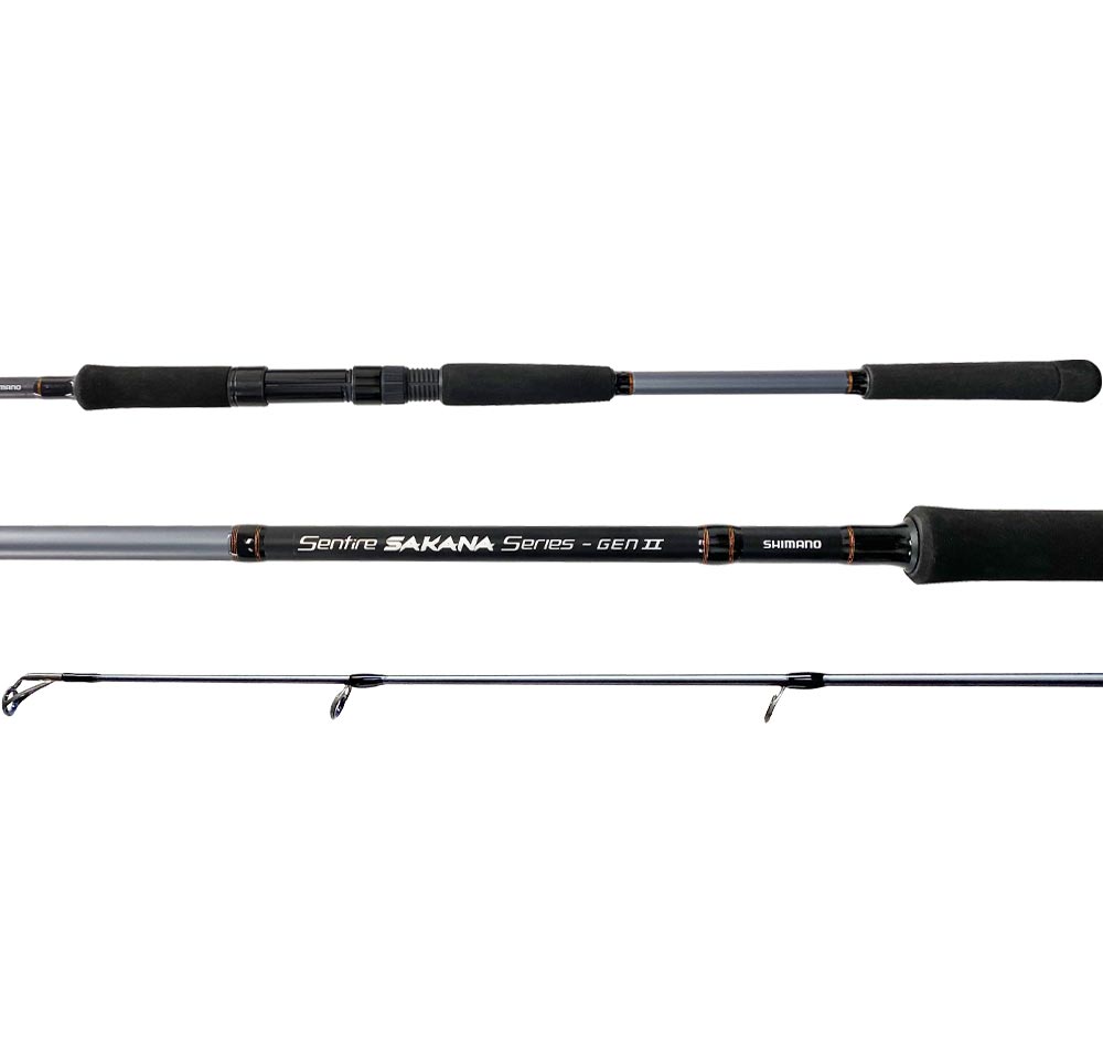 Shimano Sentire Sakana Gen II 2pce Spin Rods