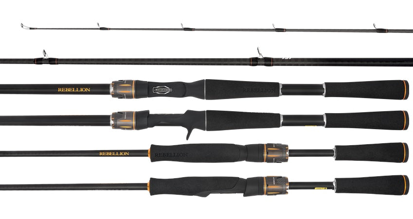 Daiwa Rebellion Baitcaster Fishing Rods