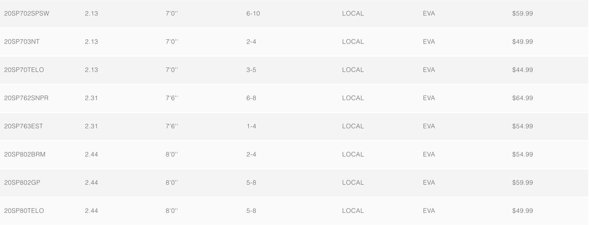 Shimano Spectrum Plus Spin Fishing Rods