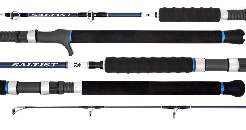 Daiwa 20 Saltist Hyper Jig Overhead Fishing Rods