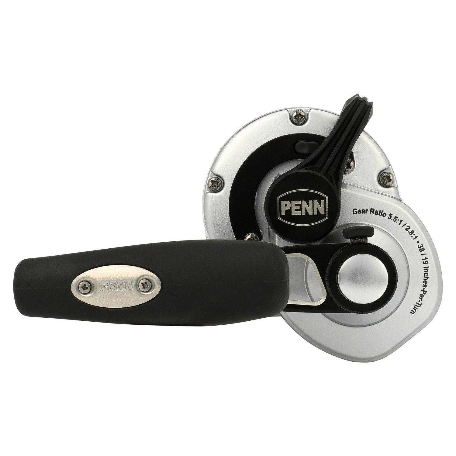 PENN Fathom II Lever Drag 2 Speed Overhead Reel