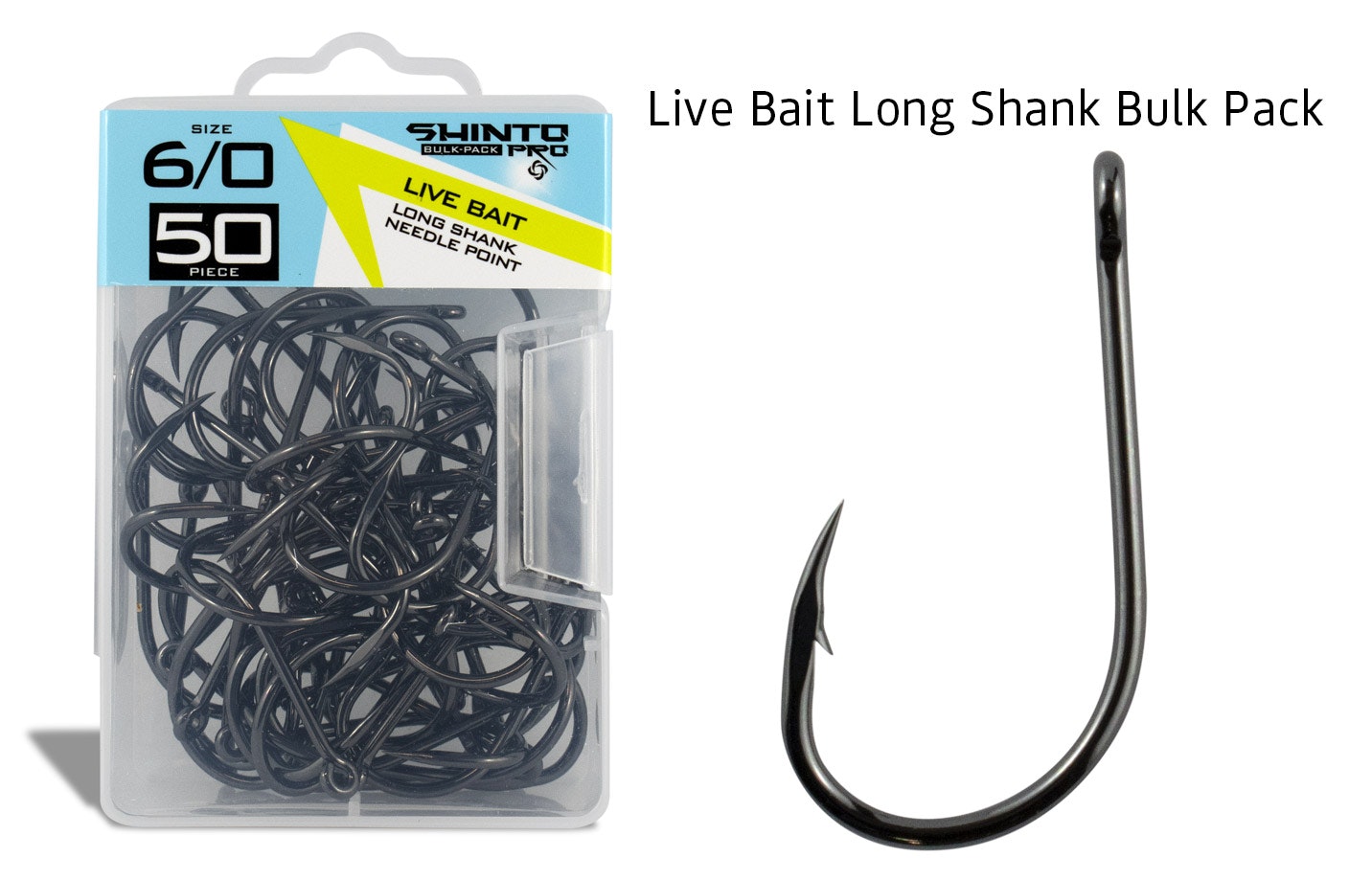 Shinto Pro Live Bait Long Shank Bulk Pack