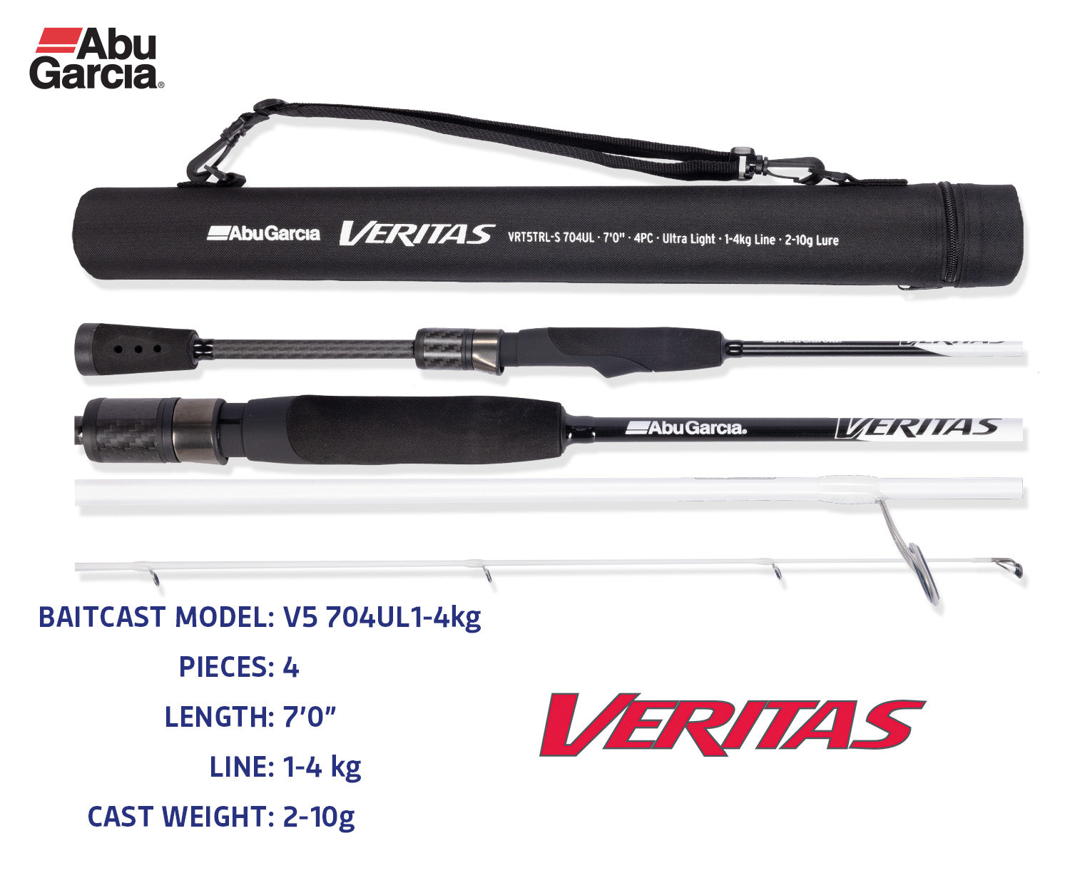 Abu Garcia Veritas V5 Travel Rods