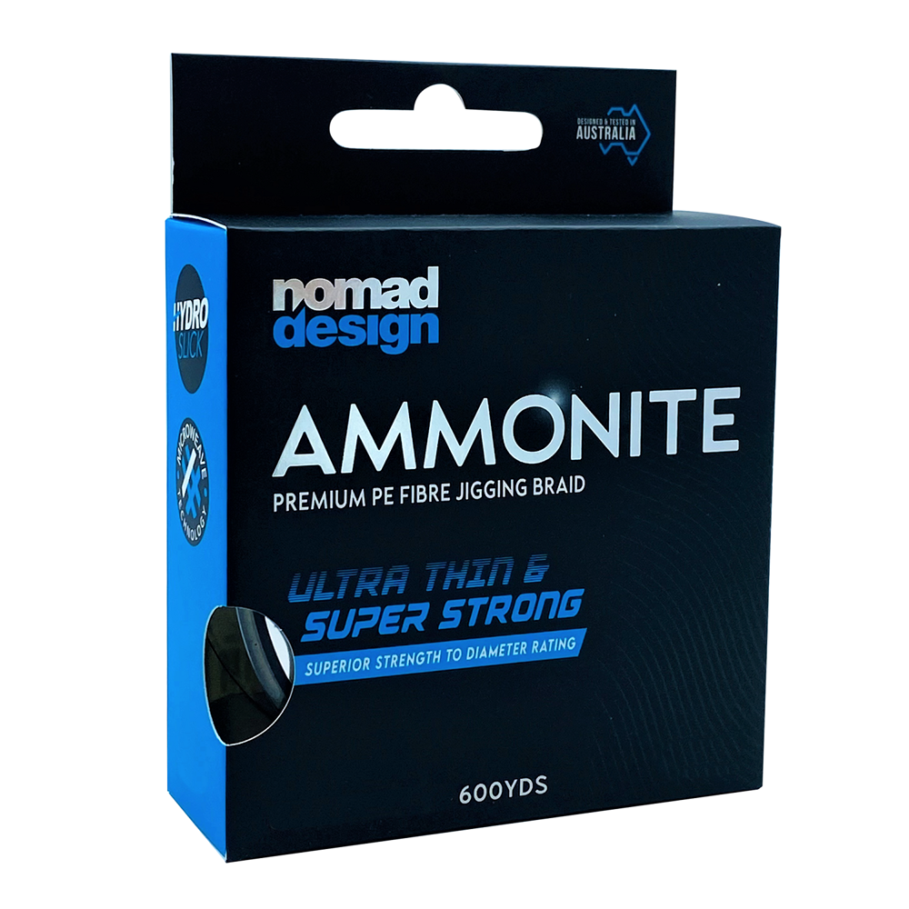 Nomad Design Ammonite Multicolour Jigging Braid 600yds - PE 5
