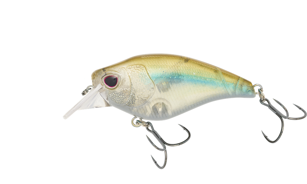 Nomad Design Atlas 55 Square Bill Crank Floating - Aqua Ghost
