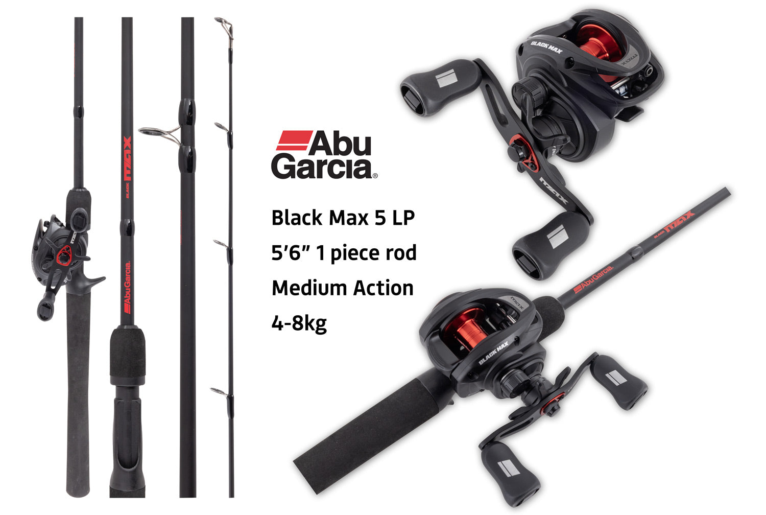 Abu Garcia Black Max Low Profile Combos – Tackle World