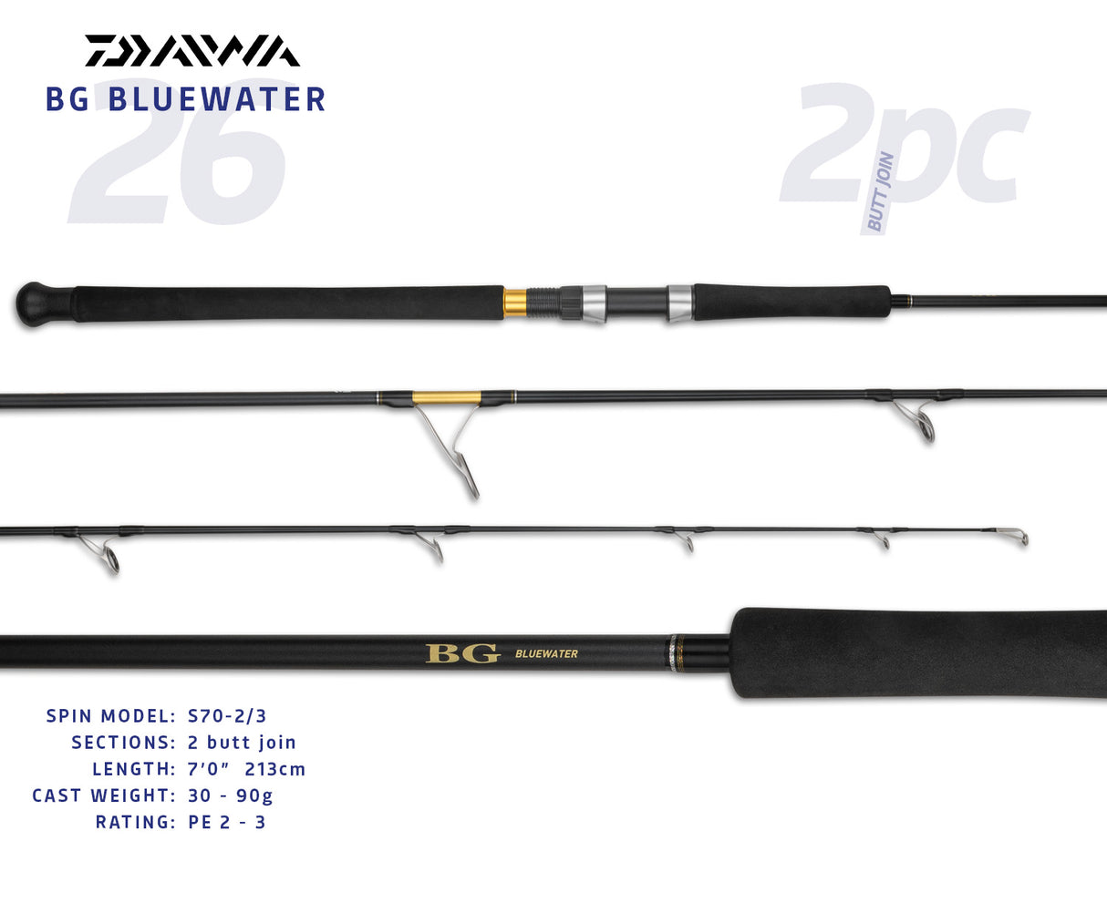 Daiwa 26 BG Bluewater Spin