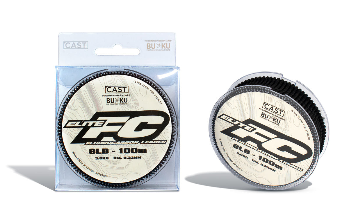 BUKU Cast Elite FC Fluorocarbon Leader