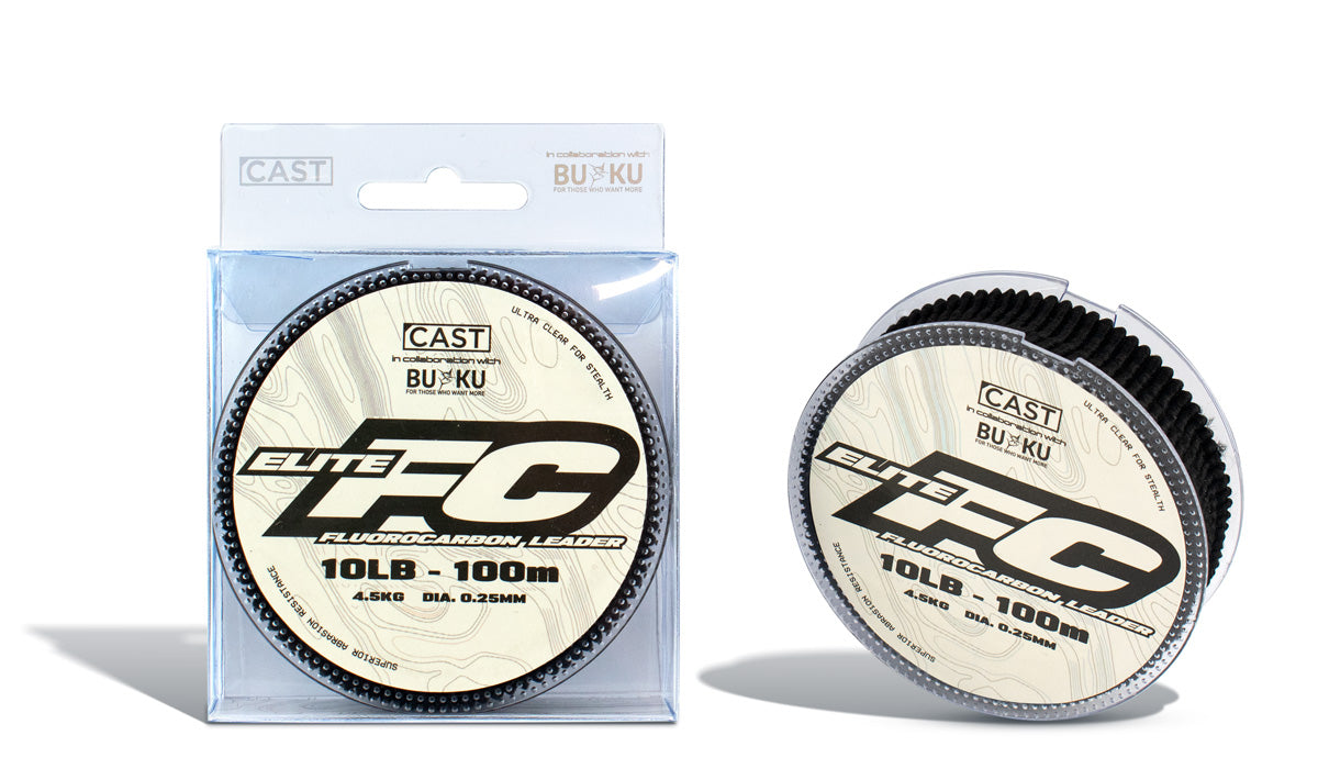BUKU Cast Elite FC Fluorocarbon Leader