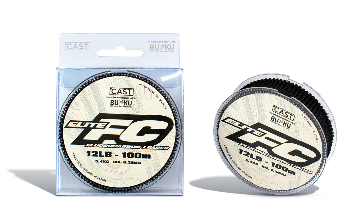 BUKU Cast Elite FC Fluorocarbon Leader