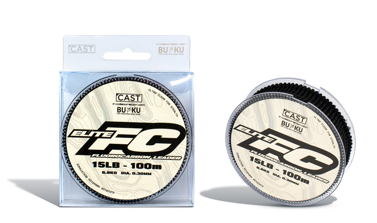 BUKU Cast Elite FC Fluorocarbon Leader