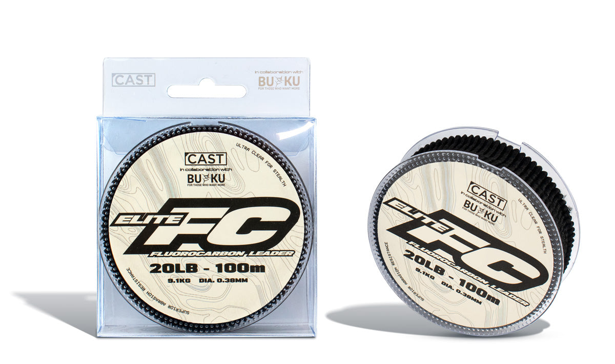 BUKU Cast Elite FC Fluorocarbon Leader