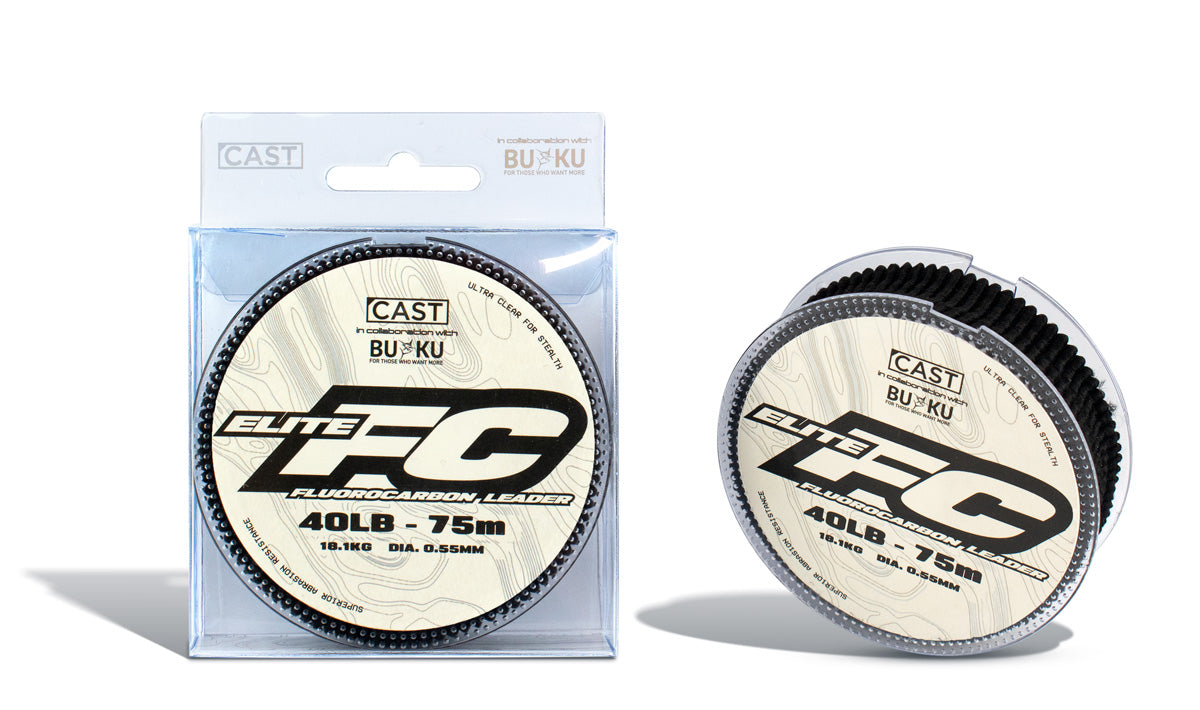 BUKU Cast Elite FC Fluorocarbon Leader