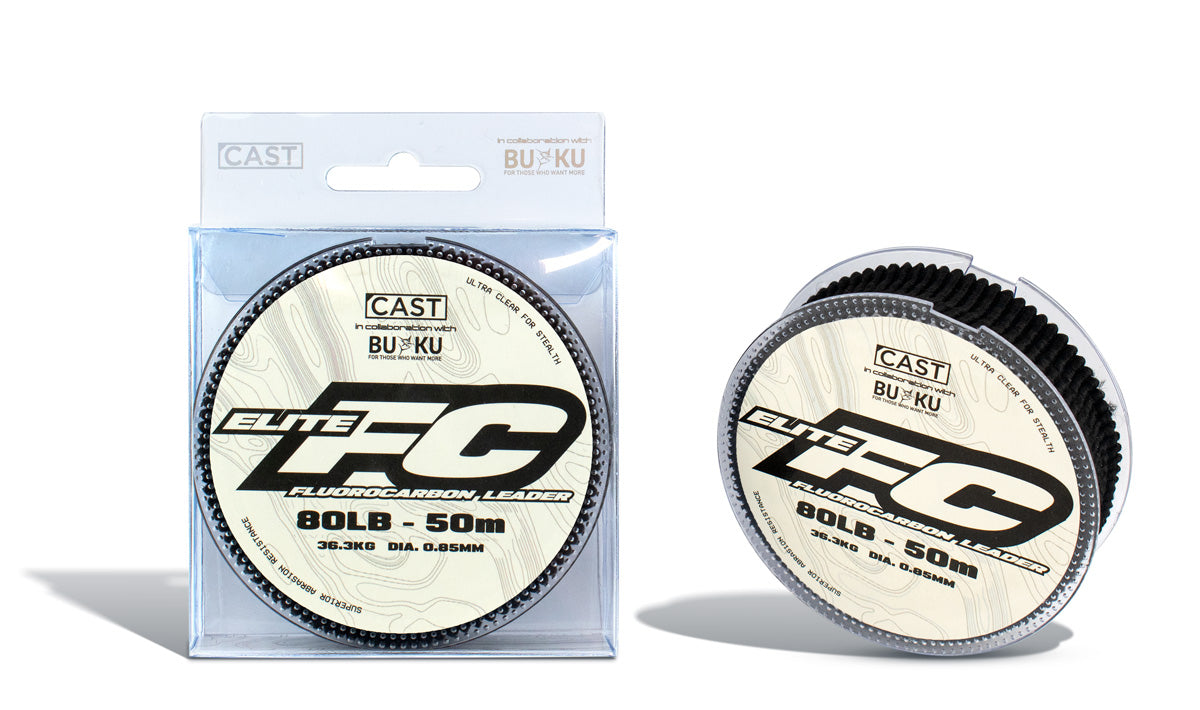 BUKU Cast Elite FC Fluorocarbon Leader