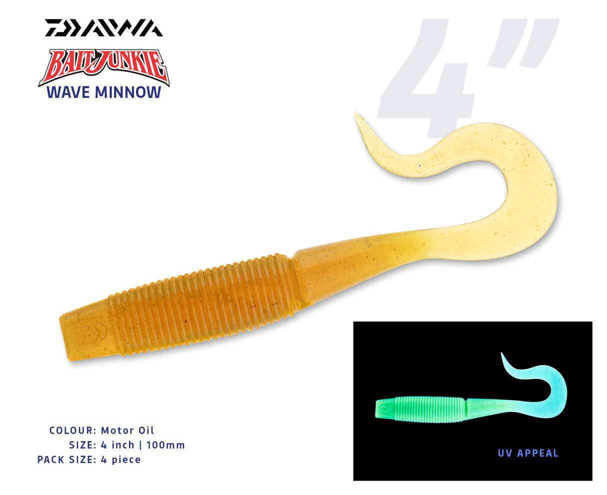 Bait Junkie Wave Minnow 4 inch