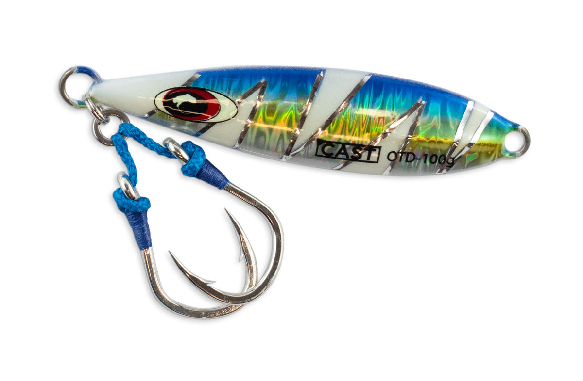 On The Drop - slow pitch jig Double Assist