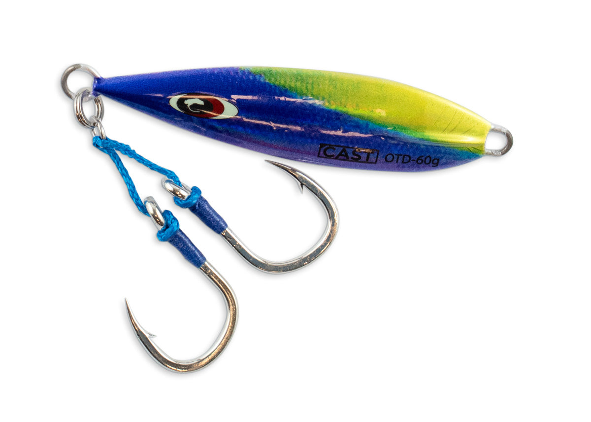 On The Drop - slow pitch jig Double Assist