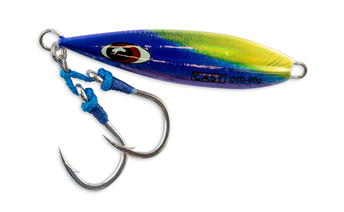 On The Drop - slow pitch jig Double Assist