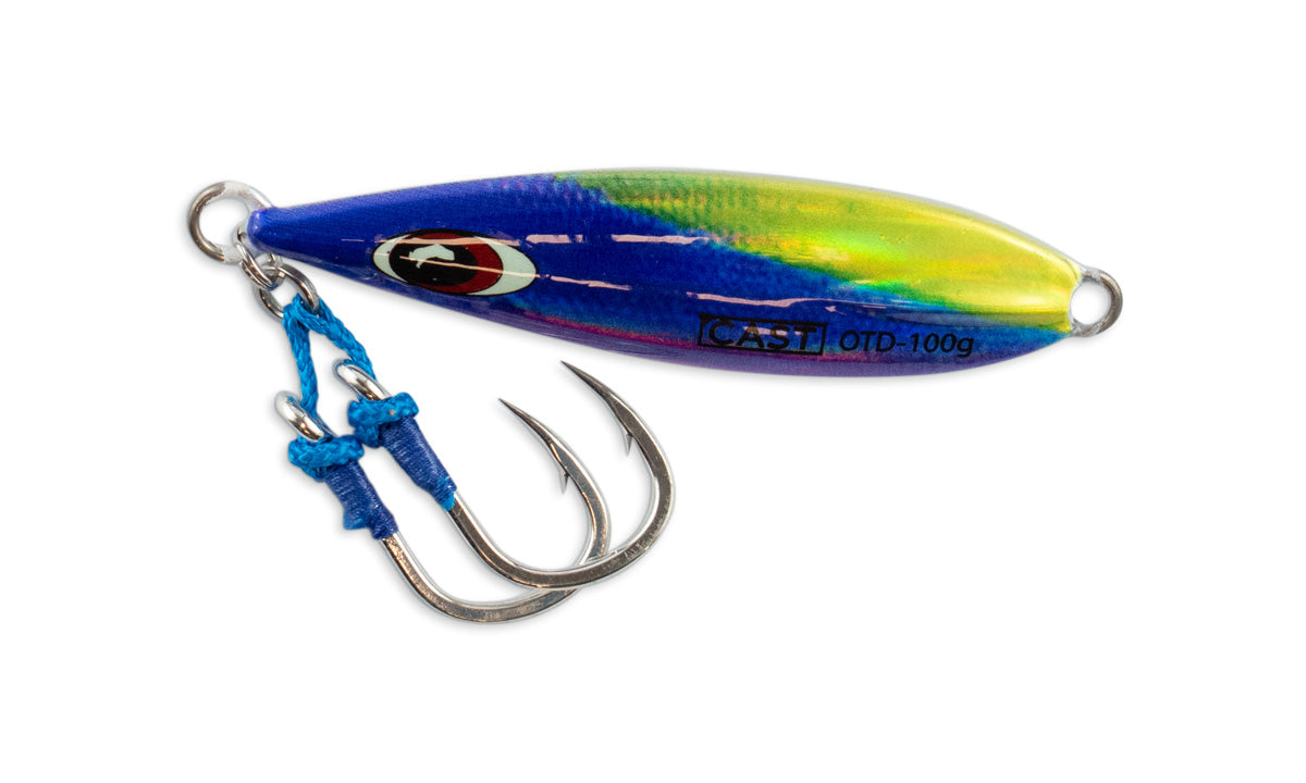 On The Drop - slow pitch jig Double Assist