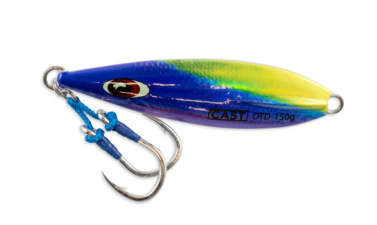 On The Drop - slow pitch jig Double Assist