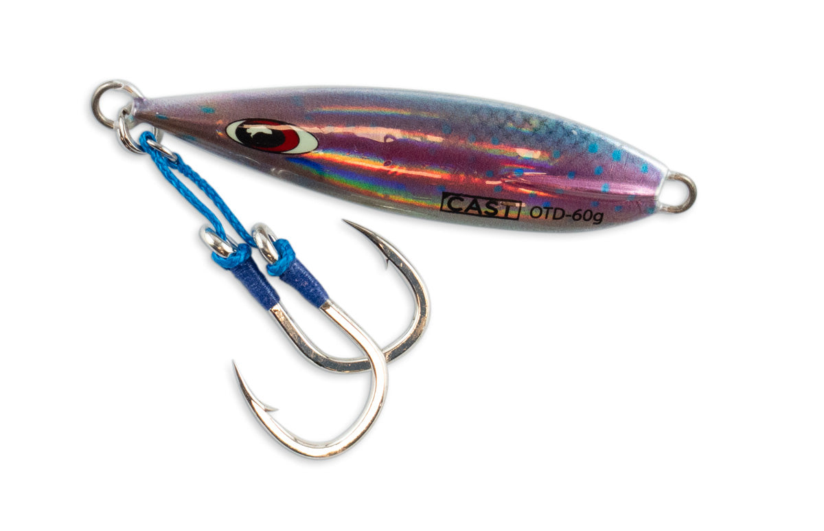 On The Drop - slow pitch jig Double Assist