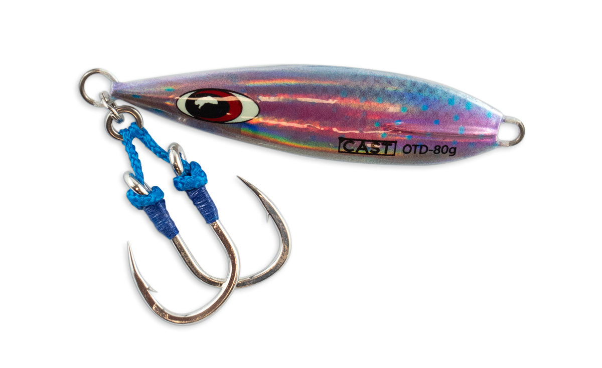 On The Drop - slow pitch jig Double Assist