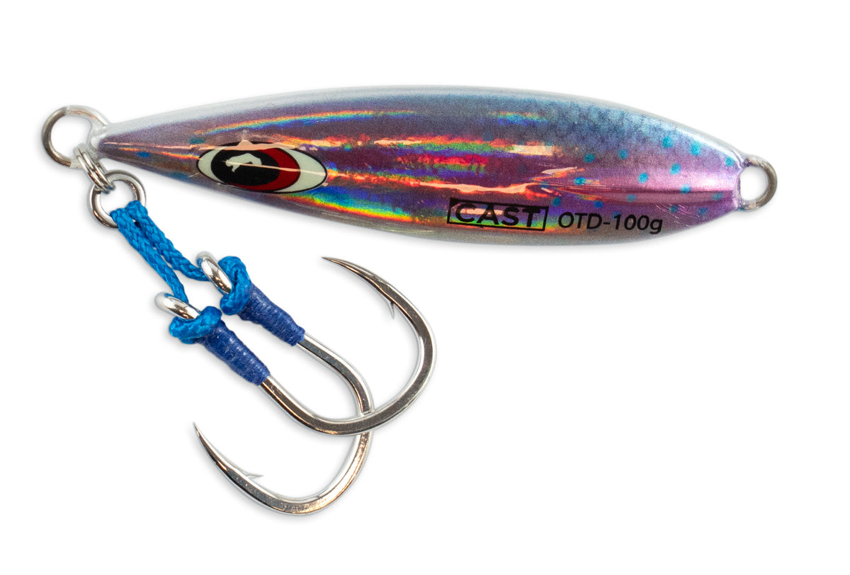 On The Drop - slow pitch jig Double Assist