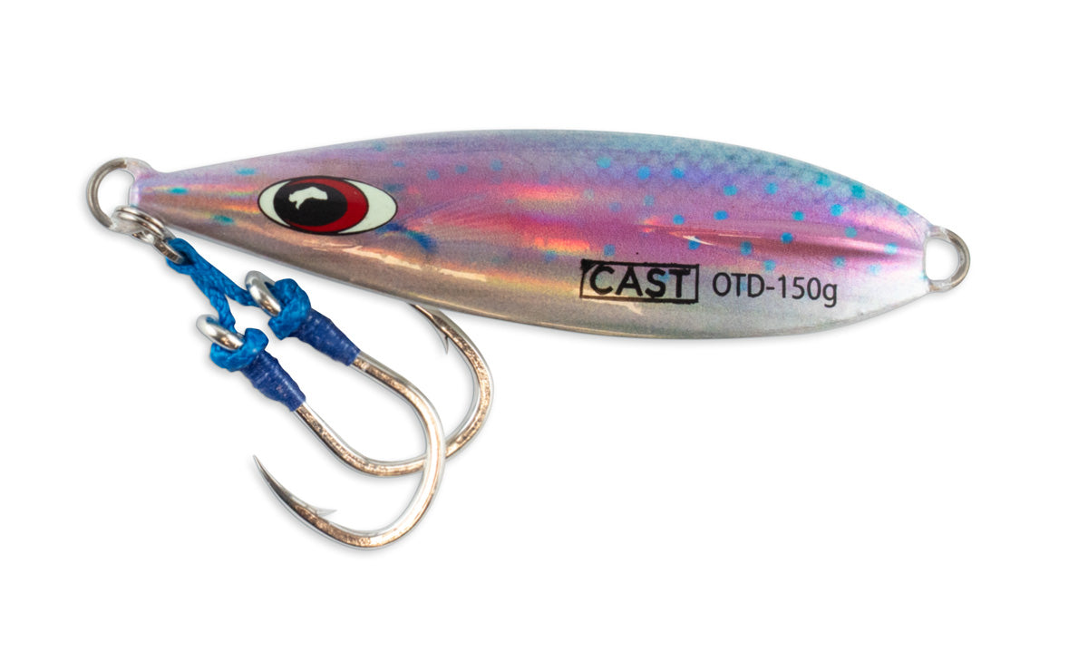 On The Drop - slow pitch jig Double Assist