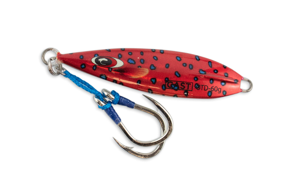 On The Drop - slow pitch jig Double Assist