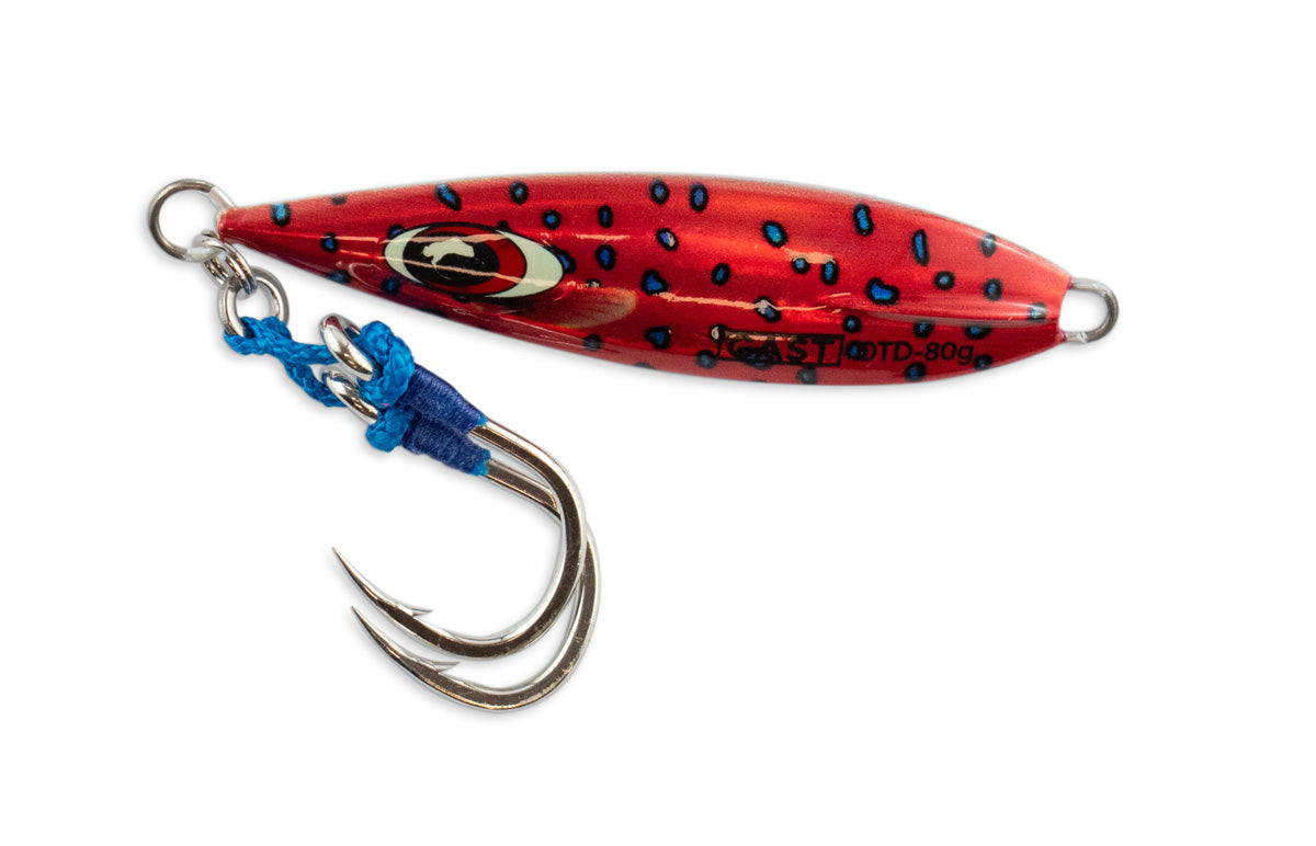 On The Drop - slow pitch jig Double Assist