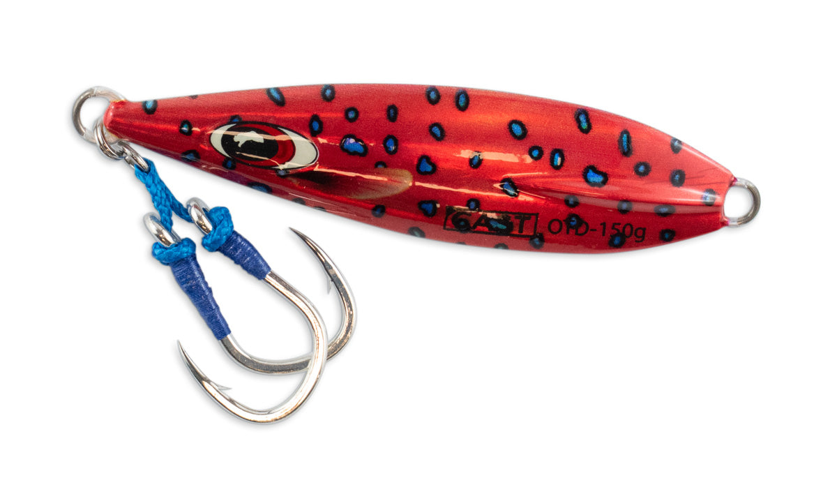 On The Drop - slow pitch jig Double Assist