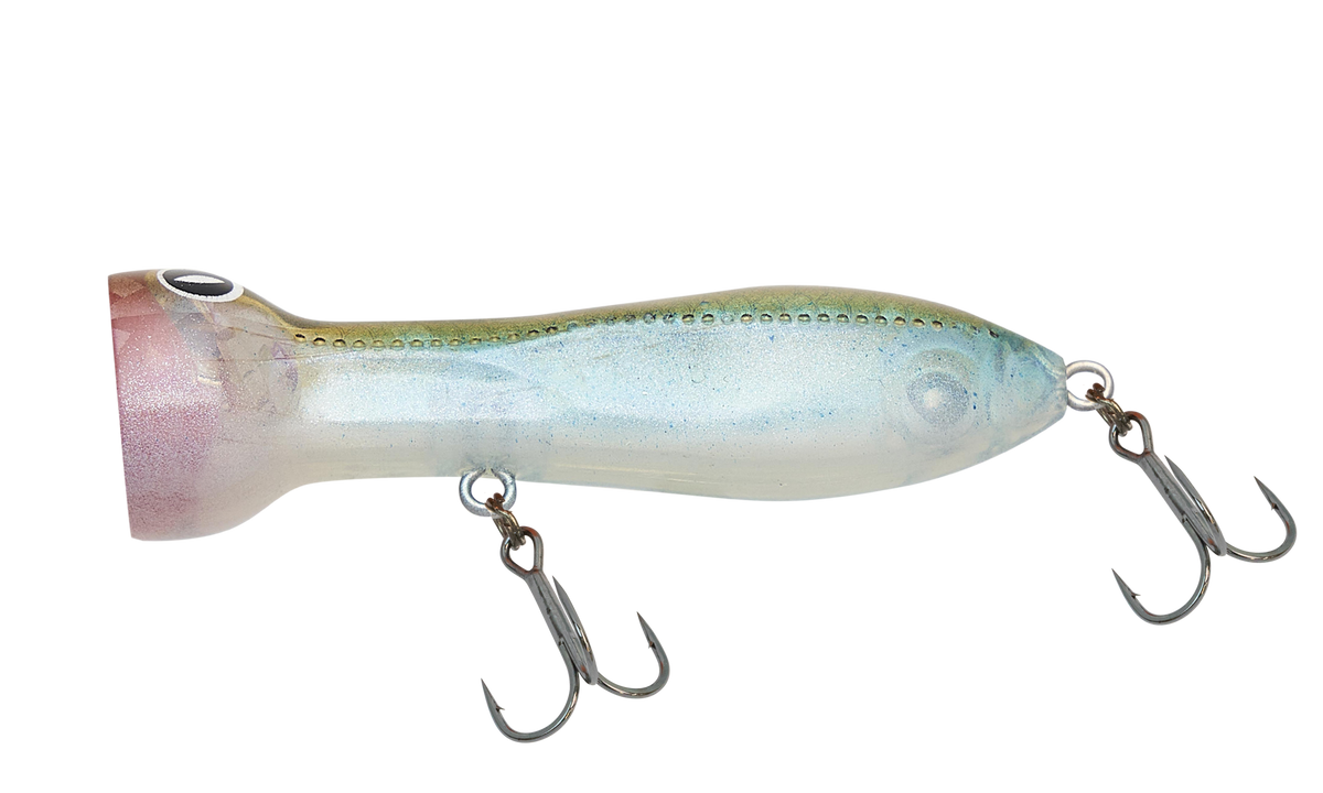 Nomad Design Chug Norris 50 Popper - Aqua Ghost