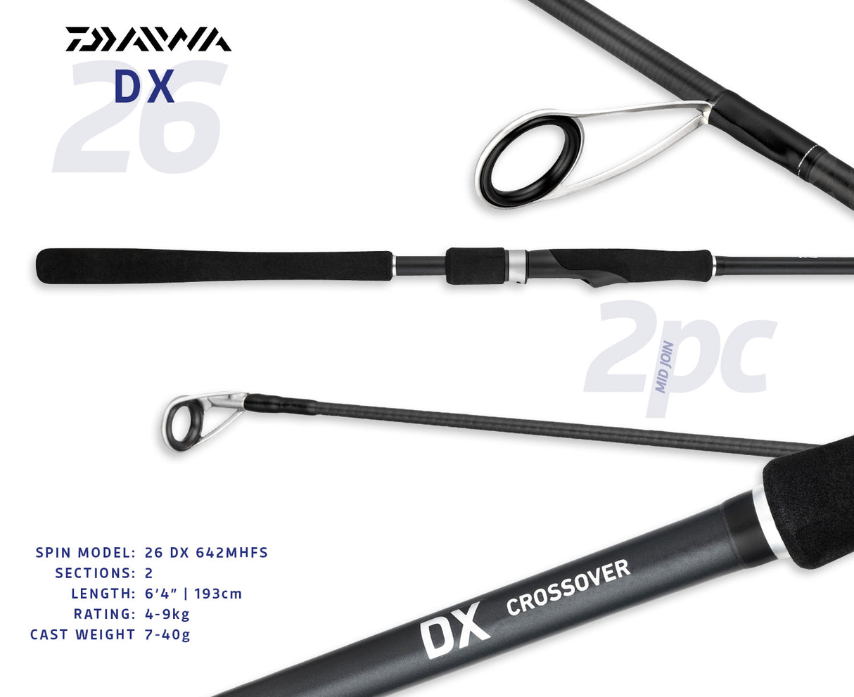 Daiwa DX Crossover Rods