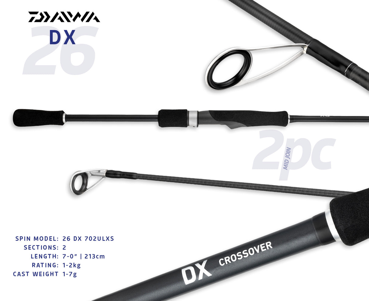 Daiwa DX Crossover Rods