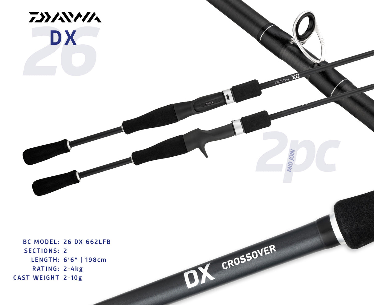 Daiwa DX Crossover Rods