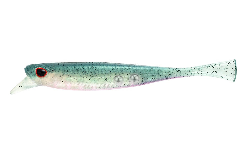 Nomad Design Delta Minnow 4.5" Jerkbait - 4 Pack - Live Ops - Green Wakasagi