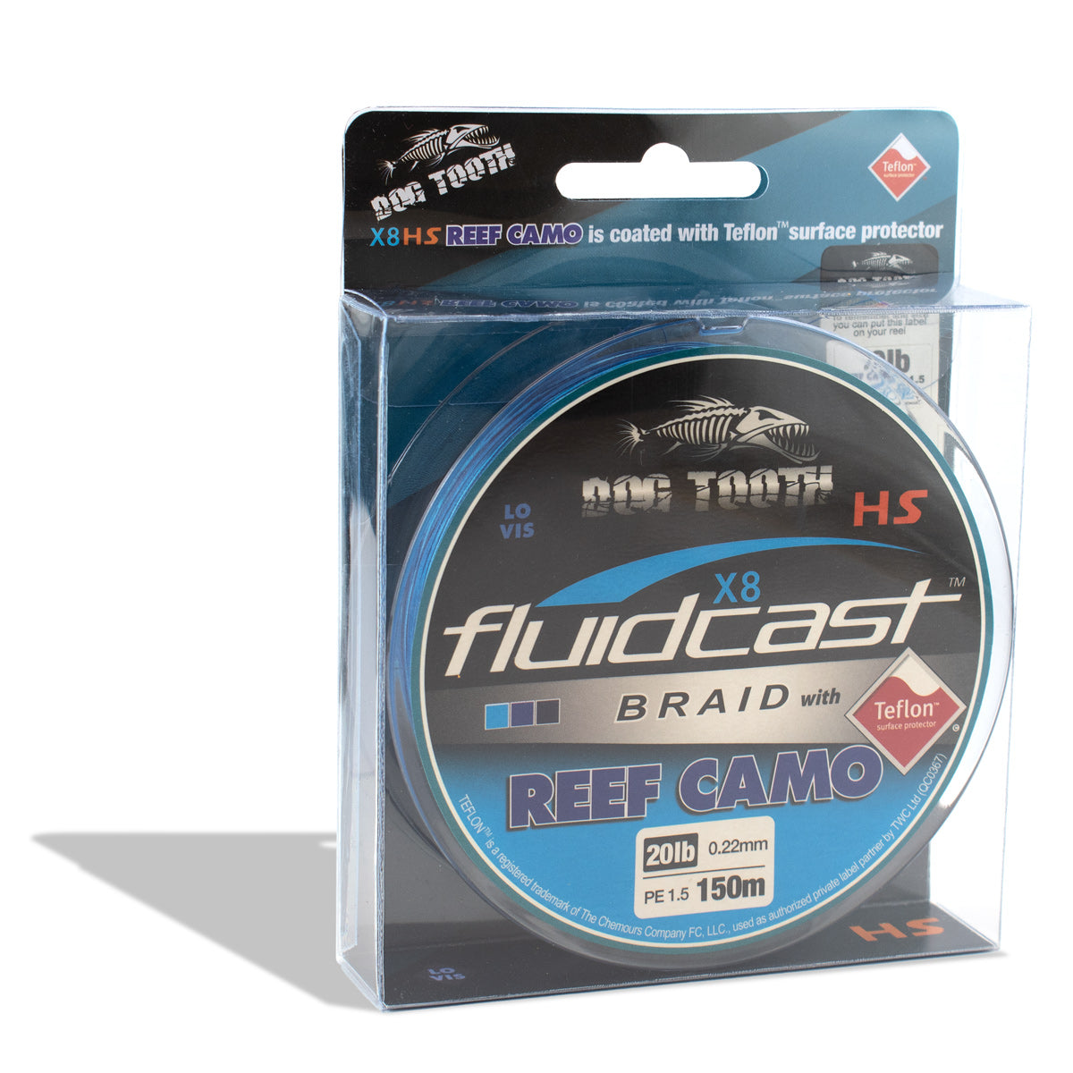 Fluidcast Braid X8 Reef Camo