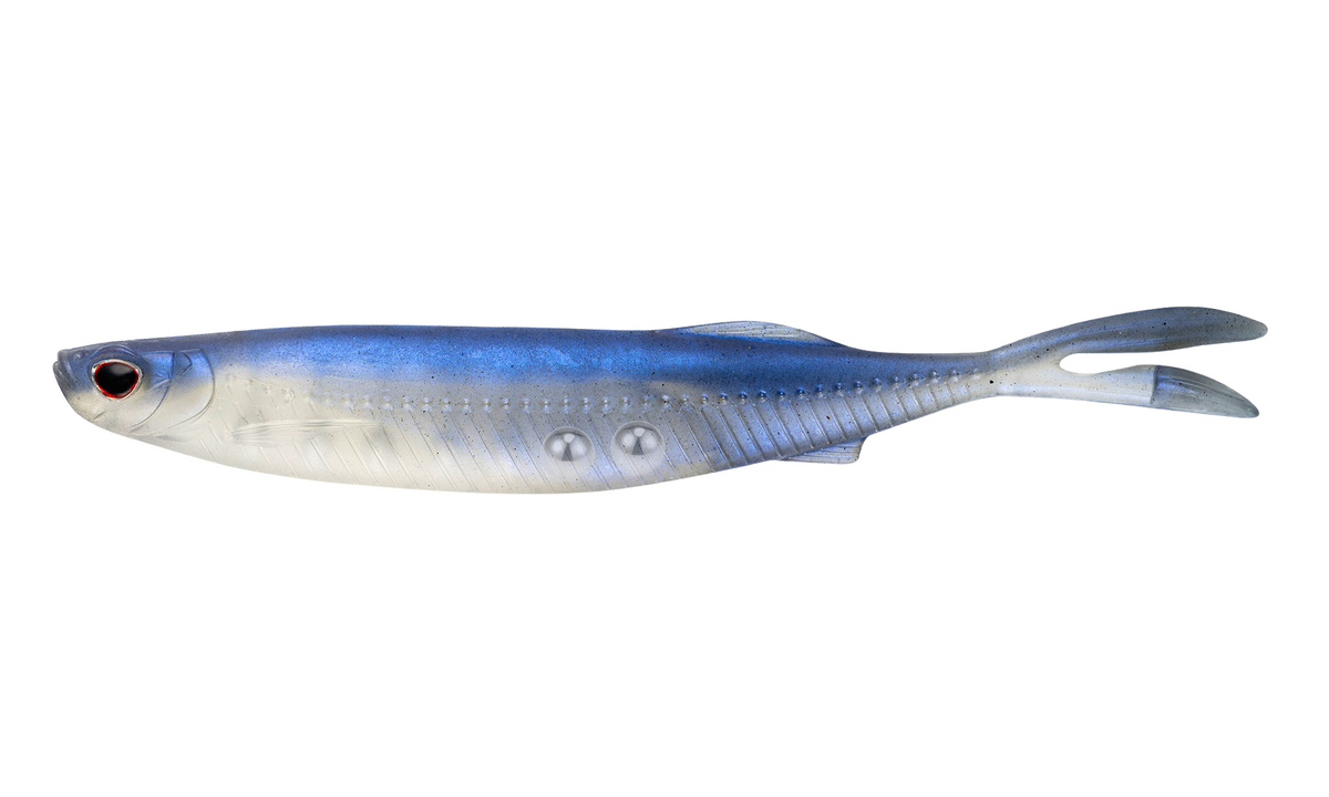 Nomad Design Fallout Minnow 3.5" - 4 Pack - Live Ops - Blue Back Herring