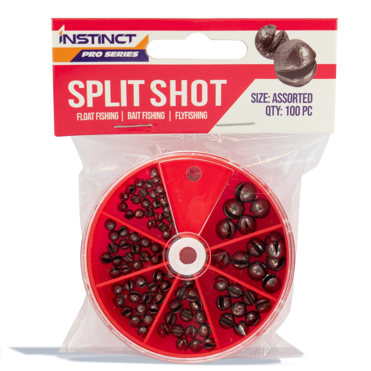 Instinct Pro Split Shot 100 piece