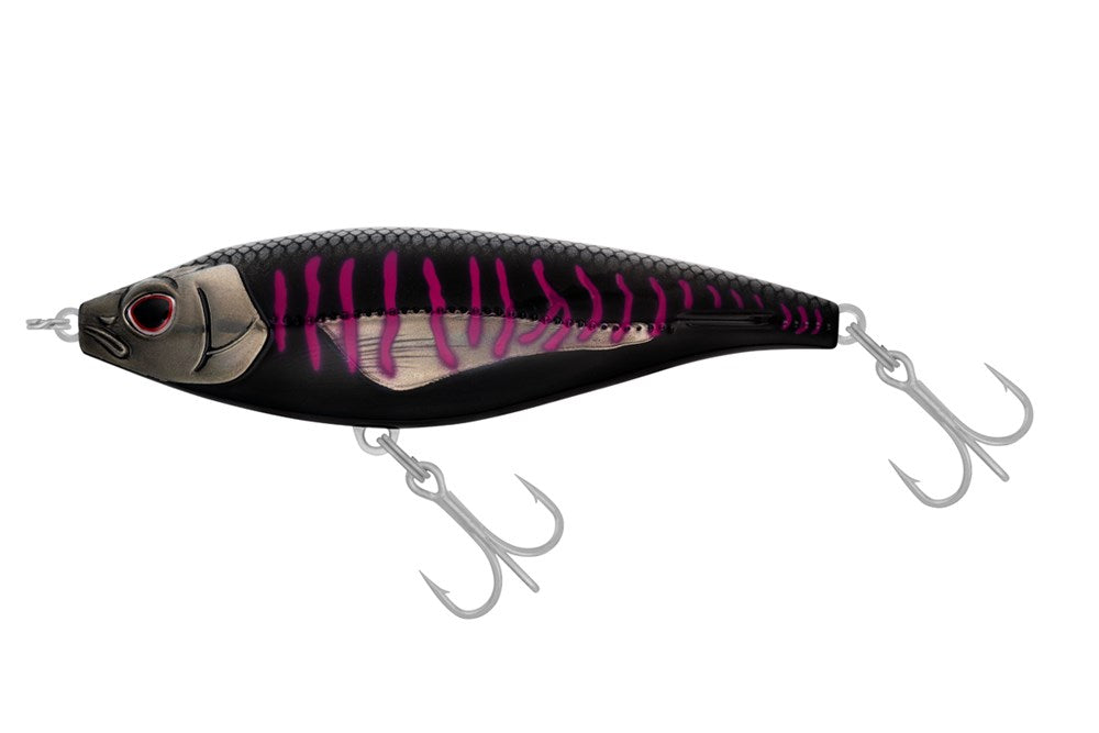 Nomad Design Madscad 95 Autotune Slow Sinking Casting - Black Pink Mackerel