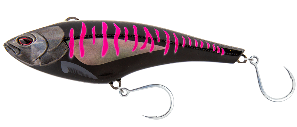 Nomad Design Madmacs 130 Casting / High Speed Trolling - Black Pink Mackerel