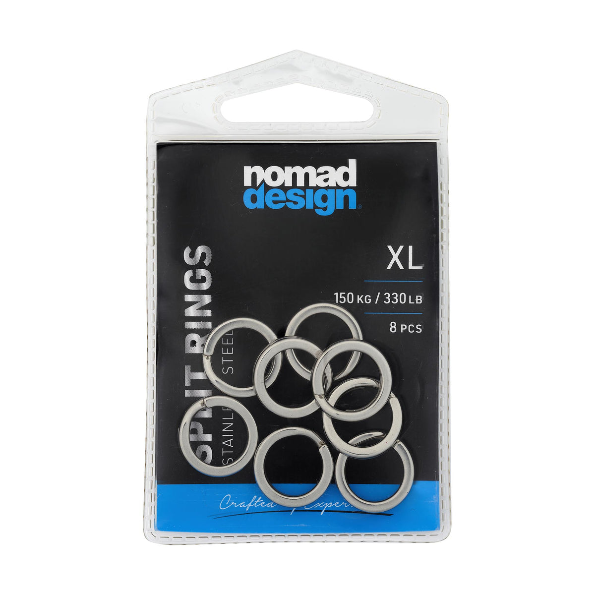 Nomad Design Split Rings Stainless Steel - X Large