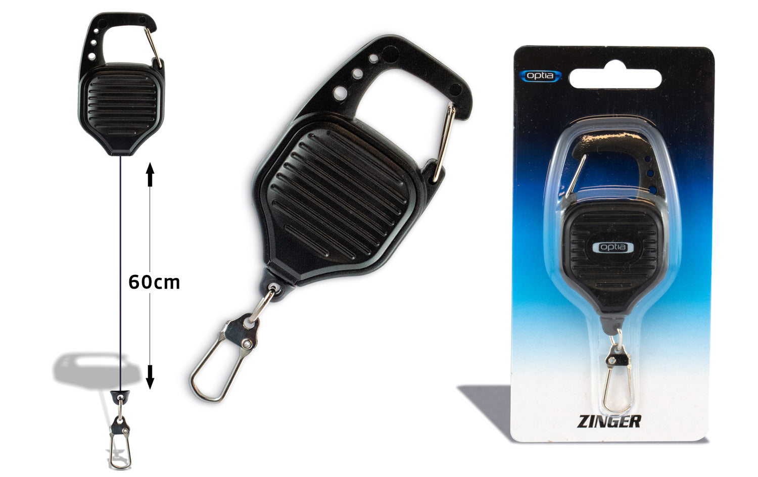 Optia Retractable Zinger – Tackle World Optia Retractable Zinger – Tackle World