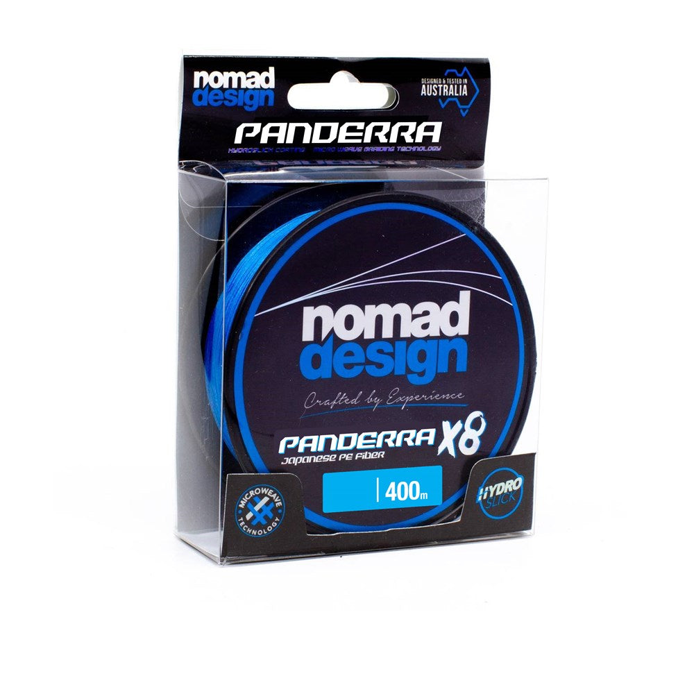 Nomad Design Panderra Cyan Blue X8 Braid 400m - 100lb