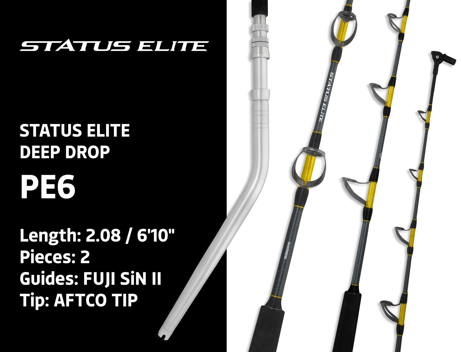 Shimano Status Elite Deep Drop Rods