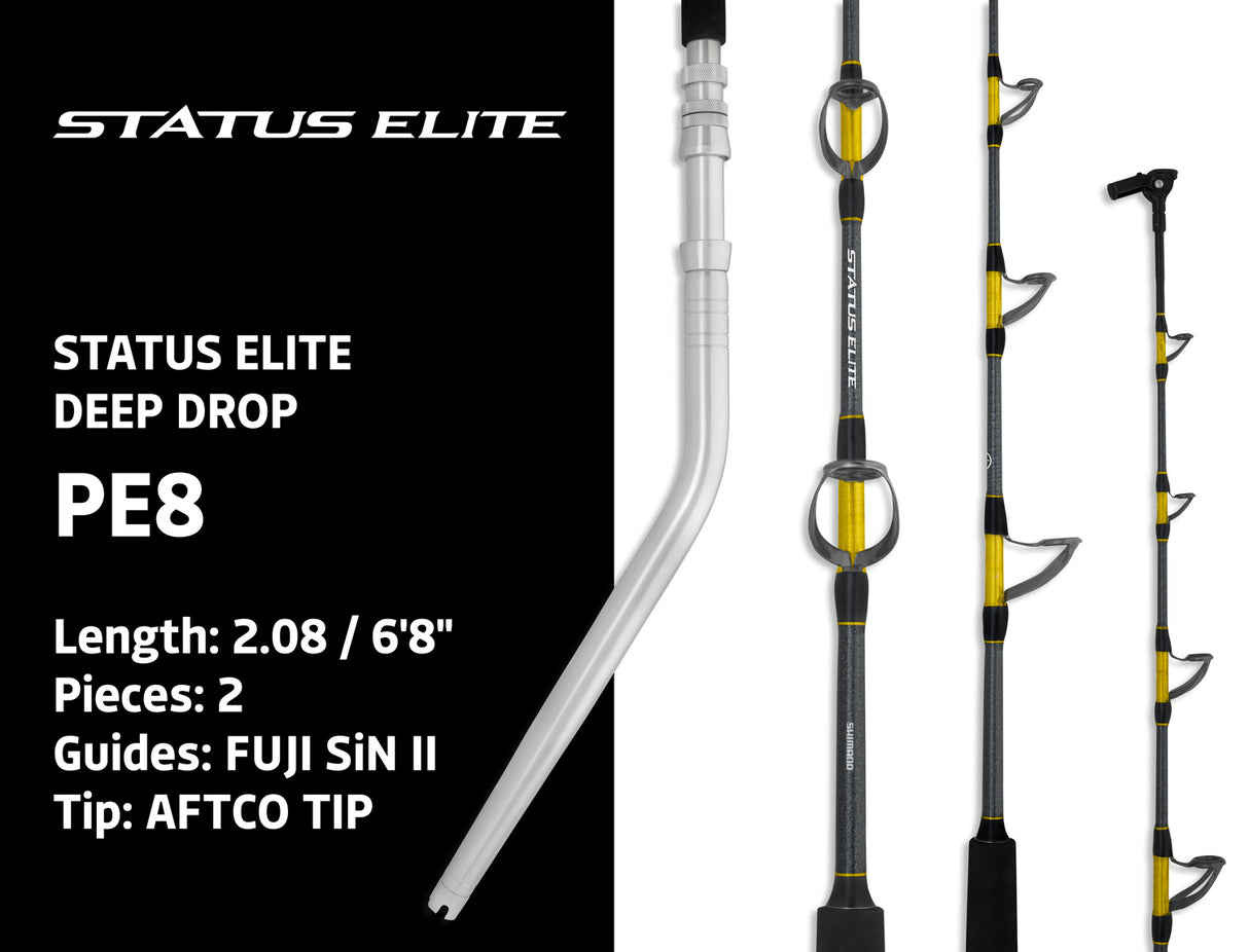 Shimano Status Elite Deep Drop Rods