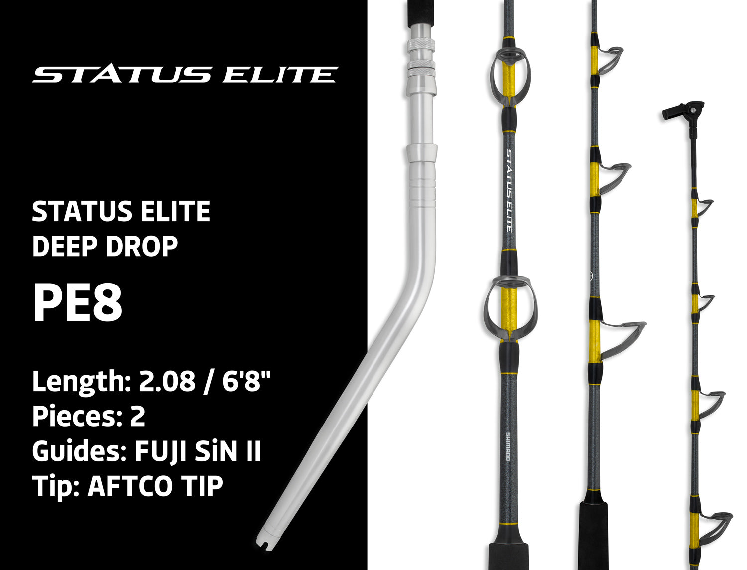 Shimano Status Elite Deep Drop Rods